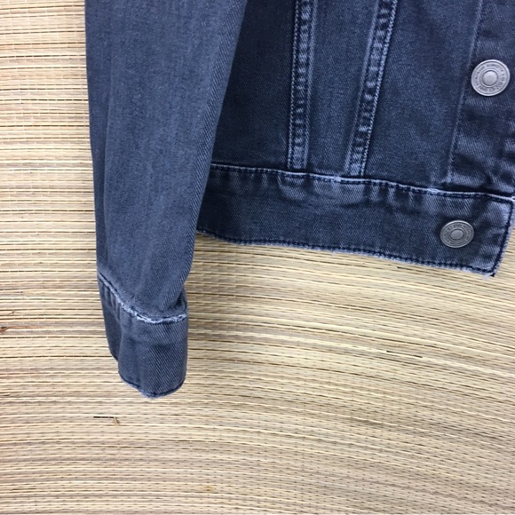 AllSaints Mallaig Denim Jacket Button Up Men’s Jacket Size S - Picture 4 of 11